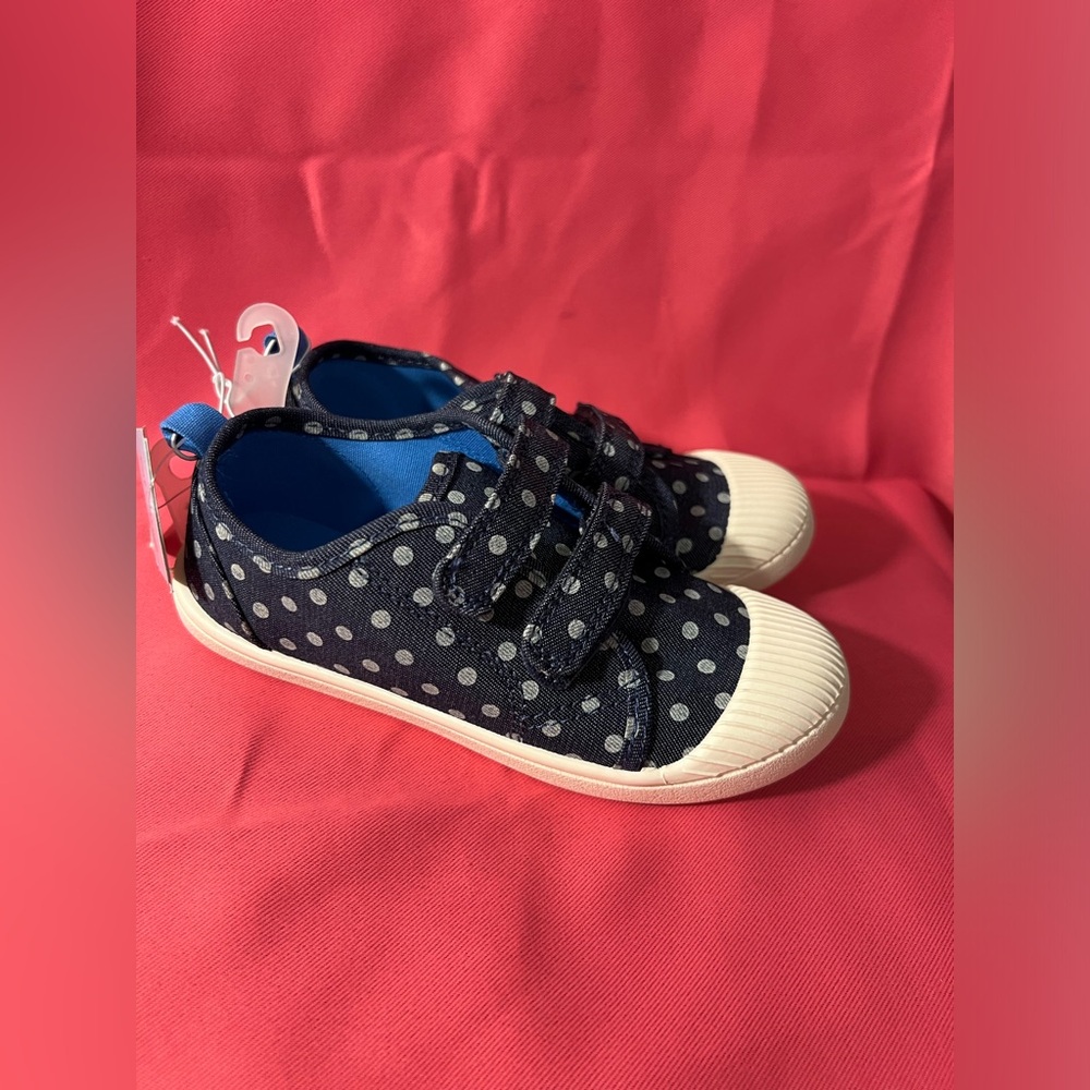 Polka Dot Kids Shoes - Black and Cream - Picture 3 of 5